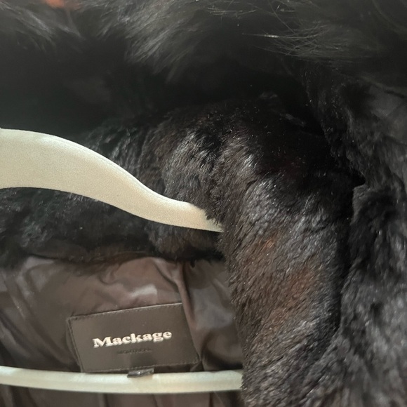 MACKAGE WINTER JACKET BLACK SIZE 42 - Picture 5 of 6